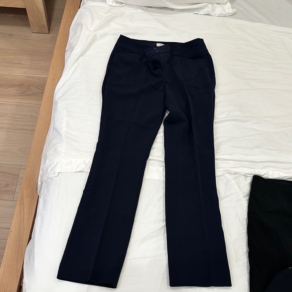 Tahari Blue Straight Leg Pants & Jumpsuits